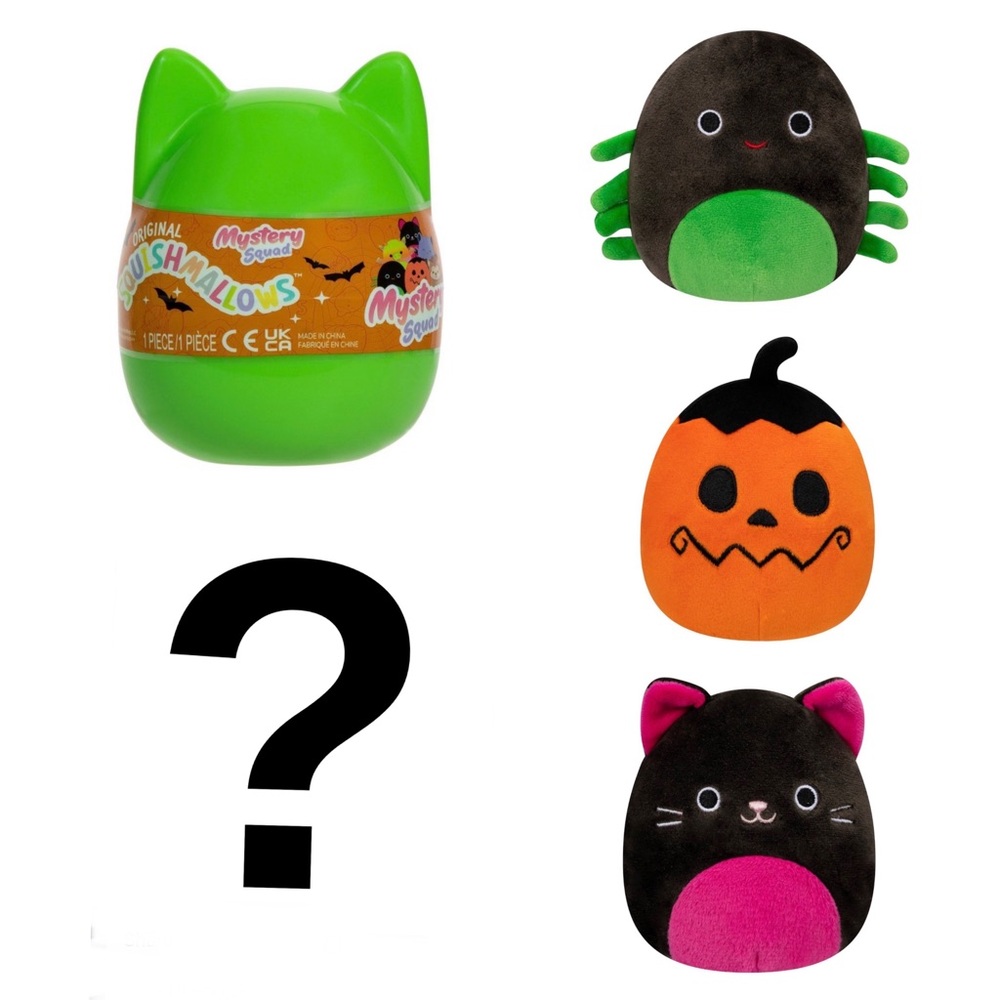 New 4” UNOPENED Halloween Mystery Squishmallow Capsule-Seymour /Catarina / Paige